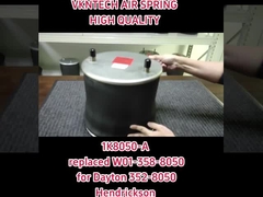 VKNTECH AIR SPRING 1K8050-A vervangen door W01-358-8050 DAYTON HENDRICKSON