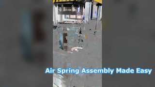 Hoe kan de bovenplaat met luchtveer worden gemonteerd? kom naar de Vkntech-werkplaats