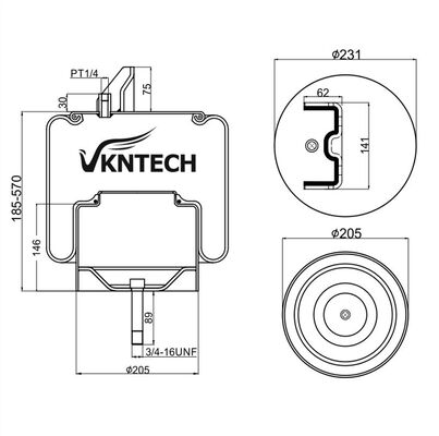 COMMERCIALE VAN DRAGEN AIR FRONT vervangen door FUSO TRL-230SCN VKNTECH 1K6837 voor JAPANSE VAN DRAGEN FUSO TRL-230SCN VKNTECH 1K6837