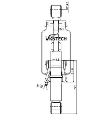 CABINE LUCHTVEREN 1076855 20889134 20427897 20721169 20775212 Sachs 895213A Monroe CB0006 VERVANGEN DOOR VKNTECH 1S5077 HOGE KWALITEIT CABINE LUCHTVEREN